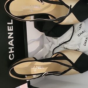Chanel stiletto pumps
